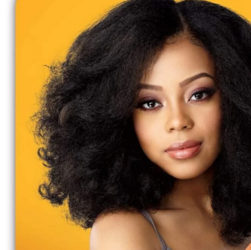 Blooming Hair Lace Front Synthetic Kinky W…